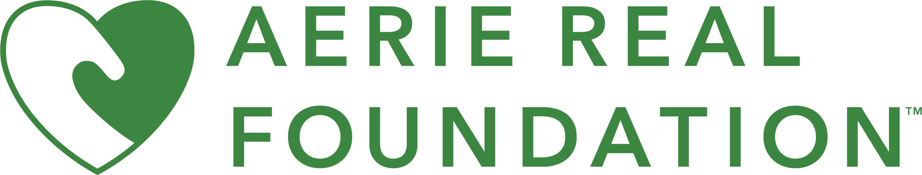 Aerie Real Foundation logo 